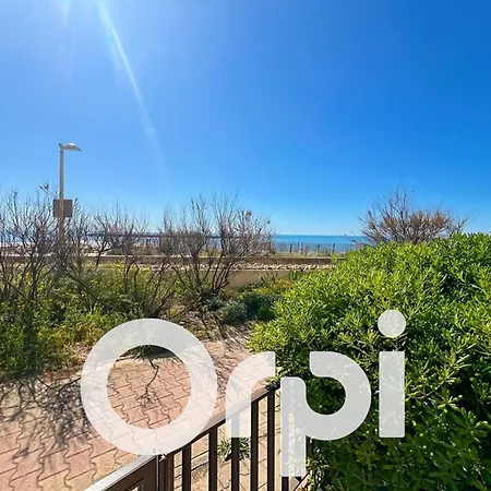 4 Pers. A Palavas, Terrasse, Parking, Pieds Dans L'eau - Fr-1-559-33 דירה *