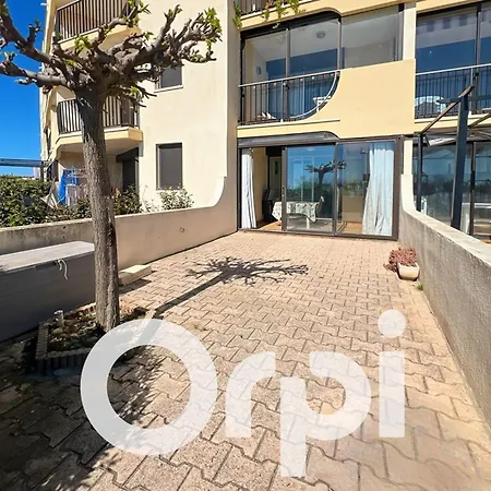 4 Pers. A Palavas, Terrasse, Parking, Pieds Dans L'eau - Fr-1-559-33 דירה פאלאבה-לה-פלו